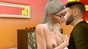 Cute Blonde Stepsister Helps Stepbrother With Big Cock After Breakup