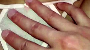 they fuck me with panties aside and my big latin ass in real homemade video