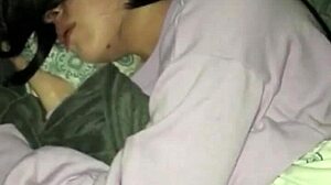 Stepfather Sneaks to Stepdaughter at Night for Secret Encounter