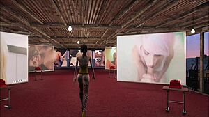fallout 4 porn fashion with cute brunette in 3d anime