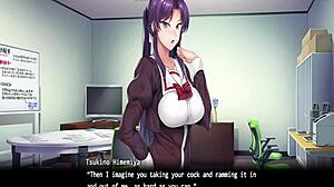 In Saimin Gakushu Secret Desire Ep2, Character Receives Detailed Blowjob