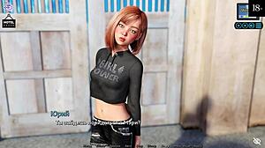 Complete Gameplay Of Sunshine Love Part 5 Featuring Adorable Asian Redhead In Petite Adventure