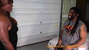 Don Whoe slams Lisa Rivera rough in garage action