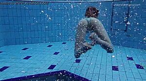 Striped swimsuit and small tits teen anna netrebko