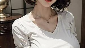 i’m obsessed with 3d hentai maid outfit and pussy asmr play