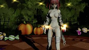 Mmd Happy Halloween Ibaraken Kasen Dance