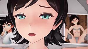 i enjoy matsukaze from kantai collection in anime hentai