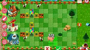 Nutaku Booty Farm Hentai Game with Cute Redhead Milf.