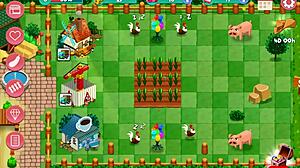 Nutaku Booty Farm Hentai Game with Cute Redhead Milf.