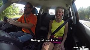 German Publicly Rides Driving Instructor's Big Cock