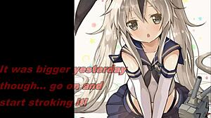 Amatsukaze and Shimakaze Give Detailed Jerk Off Instructions in Anime Style