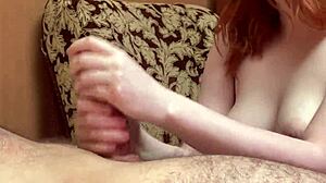 Stepsister Helps with Handjob to Finish Fast