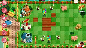 Nutaku Booty Farm Hentai Game with Cute Redhead Milf.