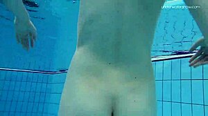 Striped swimsuit and small tits teen anna netrebko