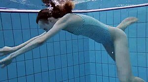 Striped swimsuit and small tits teen anna netrebko