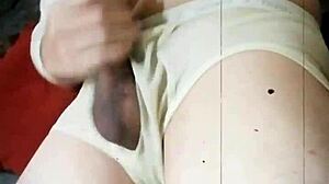 Look at This! Wet White Underwear in Gay Video with Alejandro Mistral!