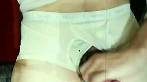 Look at This! Wet White Underwear in Gay Video with Alejandro Mistral!