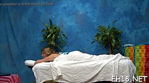 Sexy 18-Year-Old Hotty Gets Fucked Hard In Doggystyle By Massage Therapist