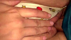 She Loves Me Caressing Her Big Ass While I Masturbate In POV!