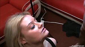 Ava and Jakki Louise, why join this bukkake party with all those cocks?