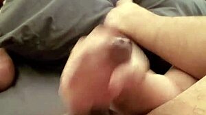 My getting my small 18+ cock stroked