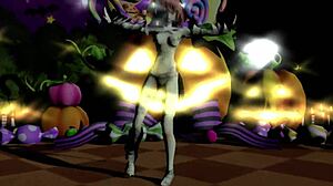 Mmd Happy Halloween Ibaraken Kasen Dance
