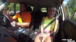 German Publicly Rides Driving Instructor's Big Cock