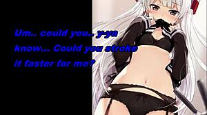 Amatsukaze and Shimakaze Give Detailed Jerk Off Instructions in Anime Style