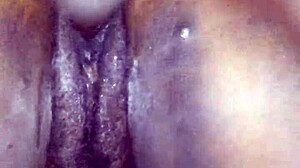 Raw Ebony Threesome with Rough Group Fucking Action