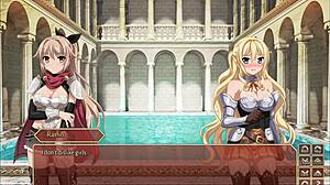 Sakura fantasy with fingering and lesbian toys