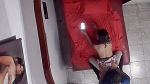 Shemale lover fucks my ass with monster cock