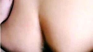 wow, there's really a lot of cum on her face