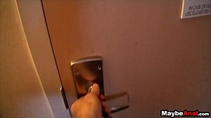 Skinny Amateur Brunette In Public Reality Scene