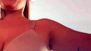 Hot in the gym, I strip and show my wet pussy!