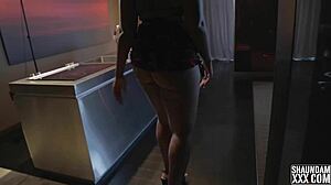 strawberries blueberries and cream teaser sucking big black cock deepthroat in missionary roleplay, licking balls.