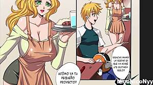 Hermosa Otaku Tetona Recibe Una Gran Polla Por Su Coño Sabroso