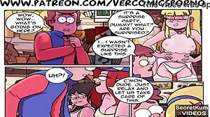 Gravity Falls Dipper's Foursome Reverse Gangbang Outdoor Cabin Orgy!