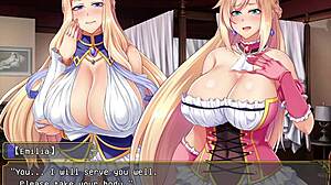 I creampied the queen in this hentai game.