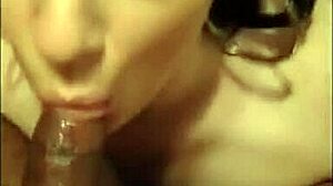 the queen of dick sucking right there homemade brunette blowjob amateurs cock