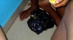 me and my wife having fun