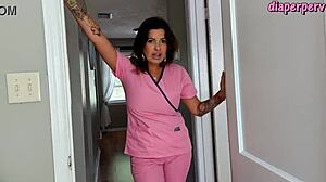 real hotties in jeans desperate to pee during roleplay