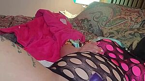 Horny Girl Squirts Intensely With Water Pole Toy