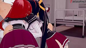 Rias Gremory Craves That Monster Cock!