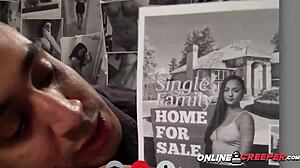 Realtor Gets Banged Hard During Appraisal At Bruno's!