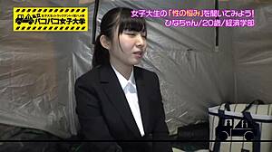 japanese beauty delivers mind-blowing oral action  