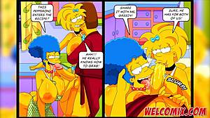 best butt scenes from simptoons simpsons