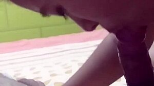 my managua girlfriend gives me an intense blowjob