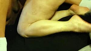 Husband catches milf seducing big black cock? Share the horny action!