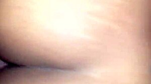 Cheating Ebony MILF Gets Backshots Cumshot