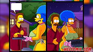 best butt scenes from simptoons simpsons